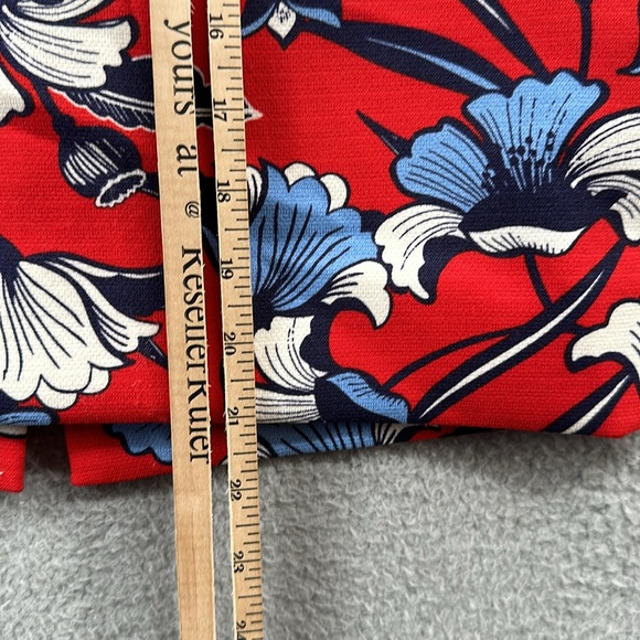 J Crew Floral Pencil Skirt Size 6 - Picture 5 of 11